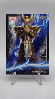 2025 Topps Marvel Chrome Heimdall Thor Phase One #12 Trading Card