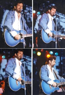 EDDIE RABBITT CLASSIC COUNTRY ARTIST IN CONCERT PHOTO SET 4 4x6 Photos #4