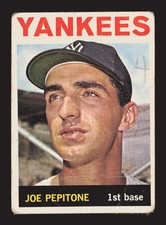 Joe Pepitone 1964 Topps #360 TYW7 crease