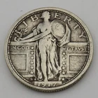 1917 D Standing Liberty Quarter Type 1 - Item# 364