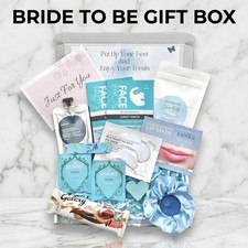 Bride to Be Gift for Her Letterbox Pamper Hamper Wedding Self Care Gift Box