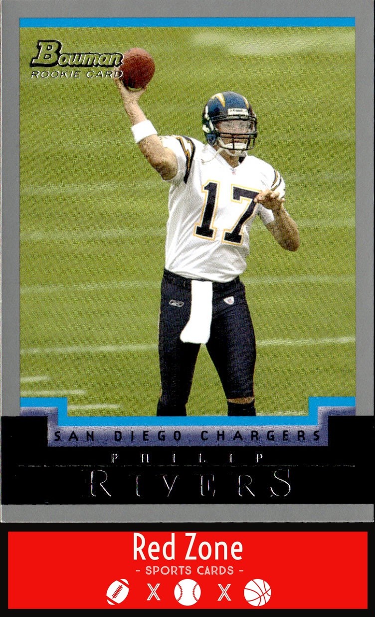 2004 Bowman - #113 Philip Rivers EX+ NM Set Break (RC)