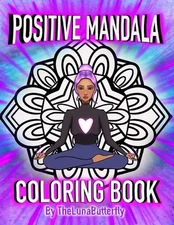 Positive Mandala Coloring Book by Romany Manriquez Paperback Book
