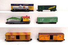 American Flyer Vintage S Assorted Freight Cars: 55, 922, 4259 7, 947, 24422 6