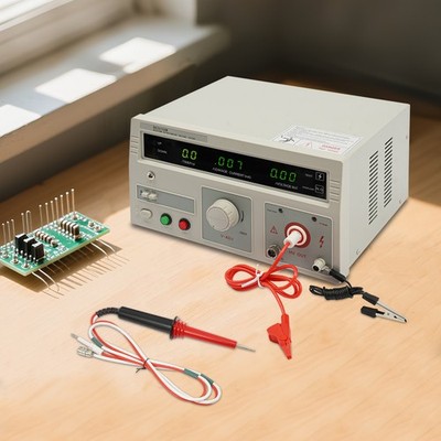 Tester Withstand Hi-Pot Tester 5KV AC 110V Voltage Tester RK2670AM 100VA 0~99s