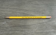 Pepsi Cola Bottling Co Of Columbia Pencil Advertising Vintage South Carolina