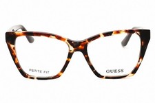 GUESS GU50235-052-50 Eyeglasses Size 50mm 15mm 140mm DARK HAVANA Women NEW