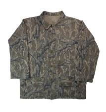 Mossy Oak Vintage Treestand Original Camo 2 Pocket Chore Jacket Mens Size XL