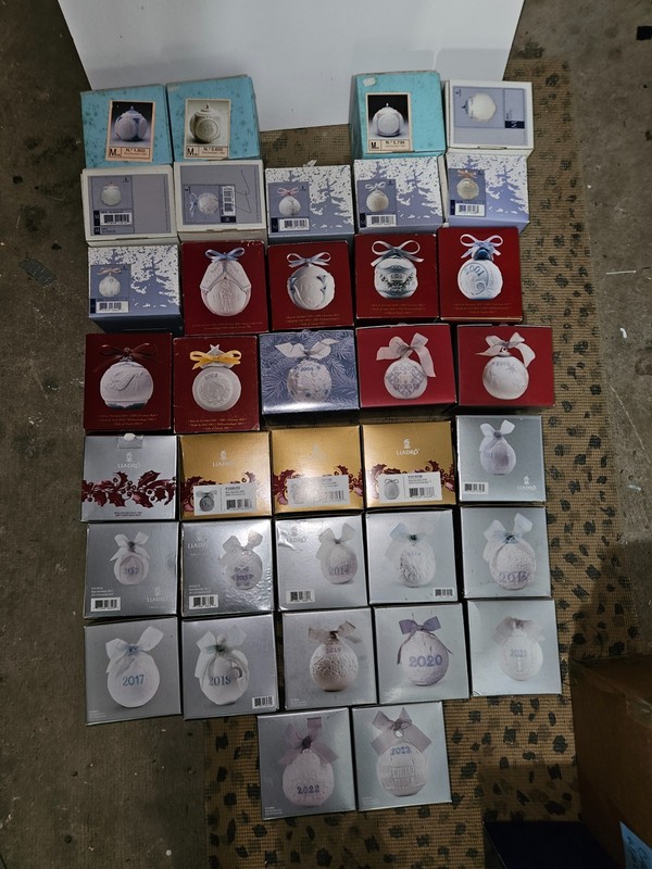 Lladro Christmas Ball Ornaments 1988-2023 - 36 Years of Ornaments!