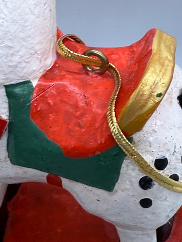 Rara Casa di Cappello Denise Calla Cavallo a Dondolo su Ruote Notte Prima di Natale - Foto 7 di 19