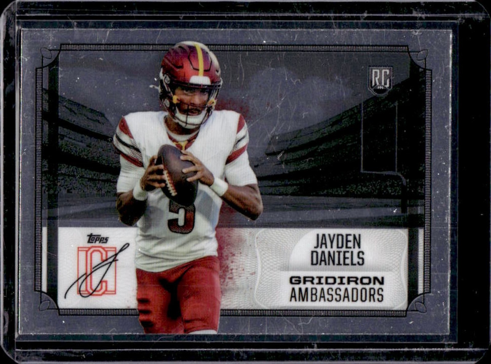 2024 Topps Signature Class Jayden Daniels Gridiron Ambassadors Rookie RC #GA-2