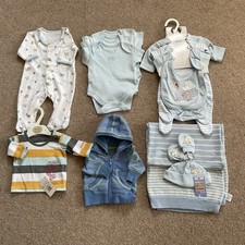 M&S & Next Baby Boy Bundle Newborn Clothes 7lb 6oz 3.2 kg BNWT