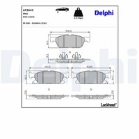 Bremsbelagsatz Scheibenbremse Vorderachse FüR Ford Kuga III Focus IV Turnier