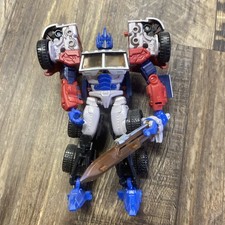 Hasbro Transformers Reveal The Shield Deluxe Class Optimus Prime Figure w Sword