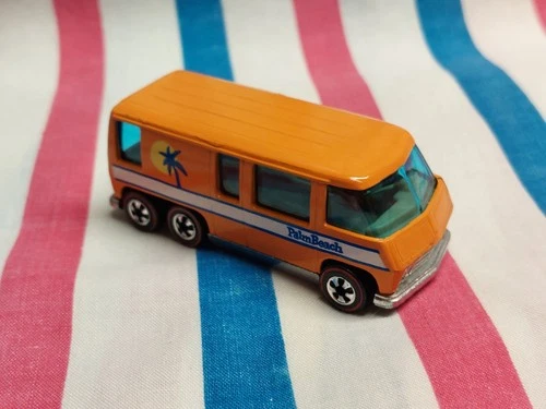 Hot Wheels 🚨 RARE Redlines Orange GMC Motorhome L👀K