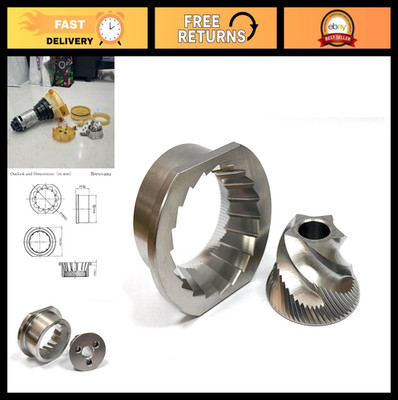 Conical Burr Grinder Replacement Set for Saeco Nivona Miele AEG Espresso Machine