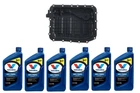 Automatic Transmission Oil Pan + 6L ATF Fluid for Hyundai Kia