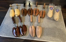 Lot of Vintage Wooden Shoe Trees/Stretchers (6)