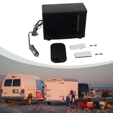 12V Air Conditioner Portable Home&Car Cooler Cooling Fan Water Ice Air Condition