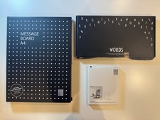 Design Letters Felt Memo Letter Board A4 Message Board + Stand + Letters