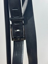 man solid leather belt Versace 110/115cm black