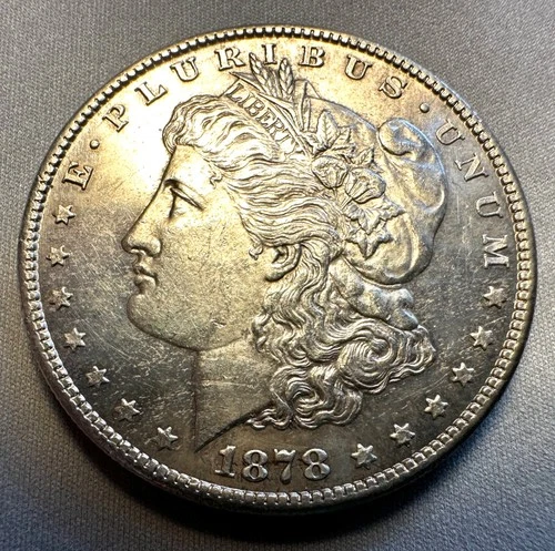 1878-S Morgan Silver Dollar in VG Condition At Least