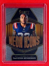 2025 Panini Select TreVeyon Henderson #16 - Neon Icons (RC)