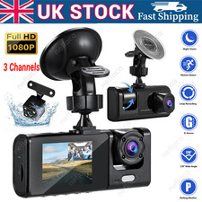 1080P Dual Lens Car Dash Cam Recorder G Sensor DVR Front and Rear Camera Video