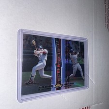 1999 Topps Finest Split Screen Dual Refractor MARK MCGWIRE/SAMMY SOSA #SS1 Cubs