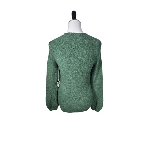Moda International Large Green Keyhole Sweater - Picture 5 of 7