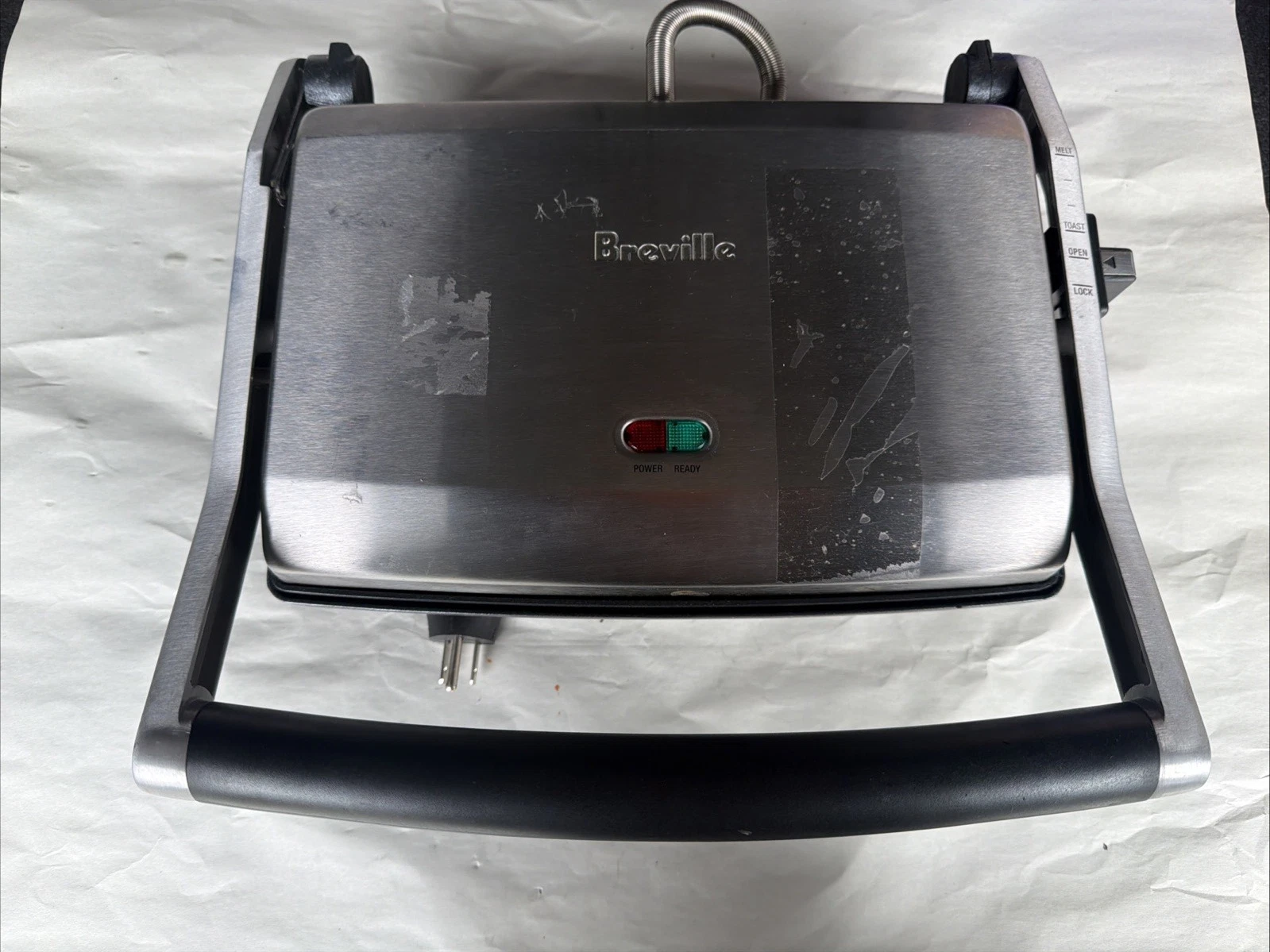 BREVILLE Panini Sandwich Grill Press - BGR200XL Professional Grade Tested Works