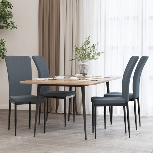 Sillas de Comedor Asientos con Respaldos de Cocina Restaurante Terciopelo vidaXL - Imagen 3 de 111