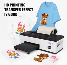 A3 DTF Printer with Epson 1390 Printhead | Complete Direct to Film Kit | Heat Tr