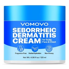 Seborrheic Dermatitis Cream 4.1 Fl Oz , Itch Cream for Flaky, Dry Scalp, Itchy