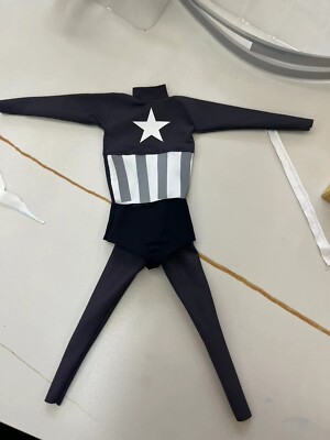 custom 1/6 caption America suit