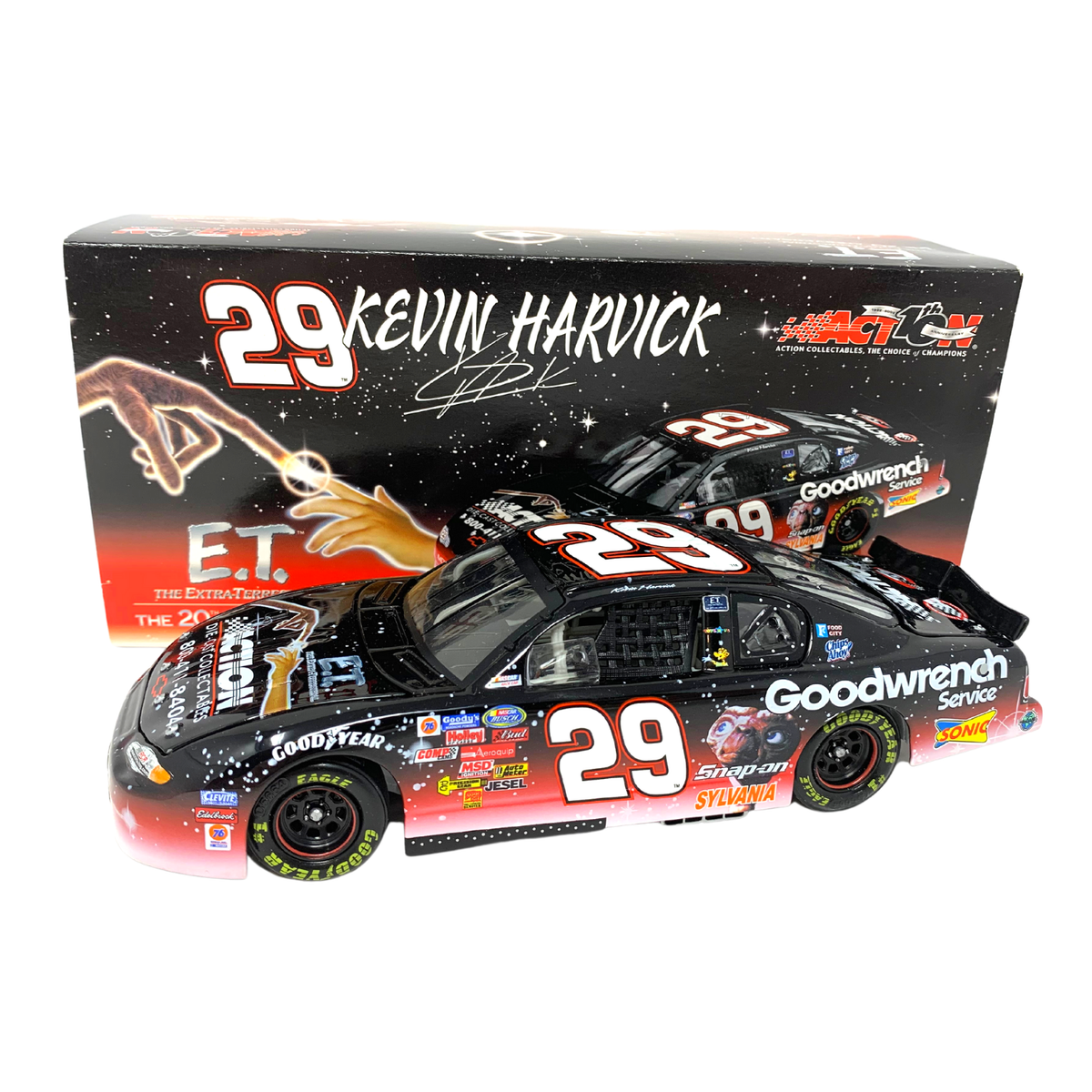 KISS × Kevin Harvick #29 NASCAR ダイキャストカー DIECAST NASCAR KEVIN HARVICK #29 SONIC DRIVE IN 2002 MONTE