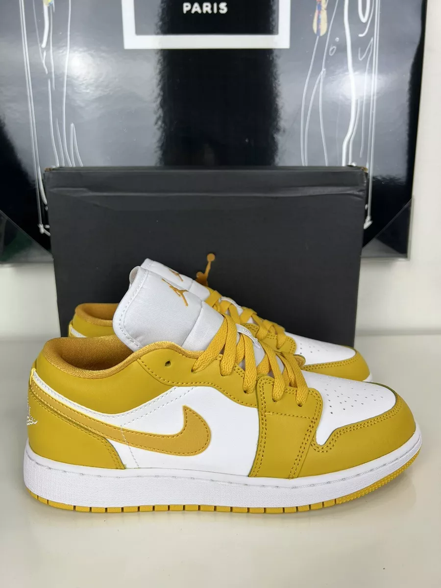 Air Jordan 1 Low (GS) Pollen White 553560-171 Size 7Y/ Women’s Size 8.5