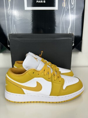 jordan 1 low white pollen gs