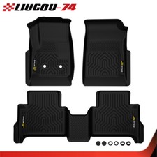Floor Mats Tpe Fit For 2015-2022 Chevy Colorado Crew Cab Gmc Canyon Full Liners Floor Mats Tpe Fit For 2015-2022 Chevy Colorado Crew Cab Gmc Canyon Full Liners