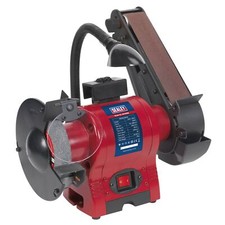 Sealey Bench Grinder 150mm With 50mm Belt Sander & Work Light 250W/230V Grinders