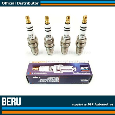 4X BERU Ultra Z300 OE Ignition Spark Plugs for 1.4 1.6 FSI Petrol VW Audi Skoda