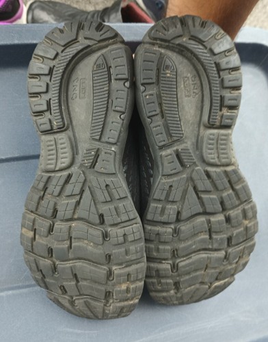 Brooks Ghost 13 1203381B072 Running Shoes Triple Black Women’s 8 B - Picture 8 of 10