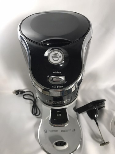 Discontinued Mr.Coffee Cafe Latte Maker BVMC-EL1 HTF Works Great Heat &Froth Mdl - Picture 7 of 12