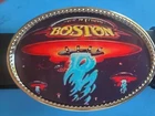 BOSTON Rock Group Epoxy PHOTO MUSIC BELT BUCKLE   - NEW!