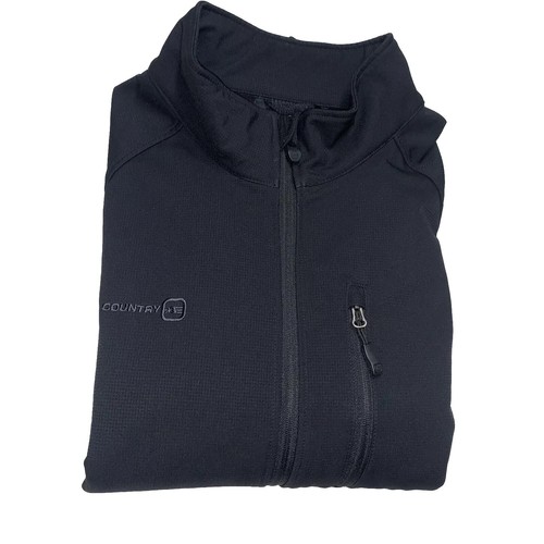 Free Country Wind Water Resistant Jacket Men’s Coat XXL Black Fleece Linning - Picture 14 of 14
