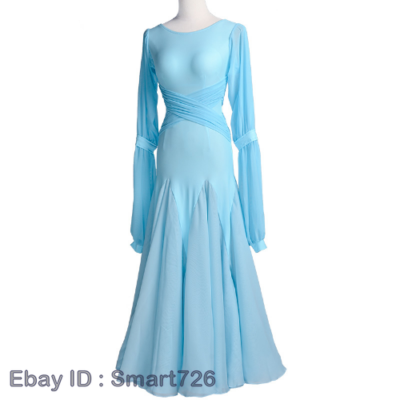 Standard Ballroom Dress Women Simple Dancing Costume Competition Dance  Dresses | eBay