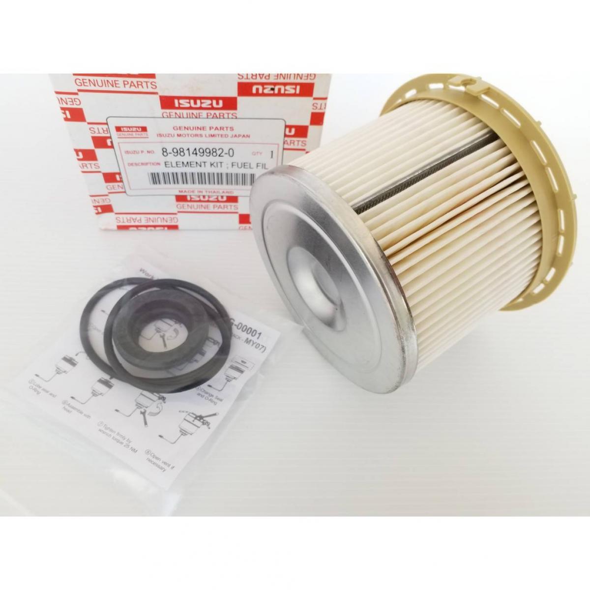 8-98149982-0 Genuine Fuel Filter Element Fit Isuzu D-max Pickup 2007-2011