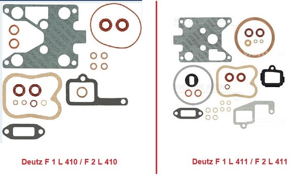 Dichtsatz Ohne Zylinderkopfdichtung Je Zyl. Bobcat 500 600 Deutz F2L410 Motor-image