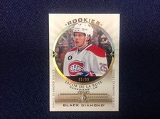 2015-16 BLACK DIAMOND HOCKEY DIAMOND RELICS ROOKIES JACOB DE LA ROSE 85/99