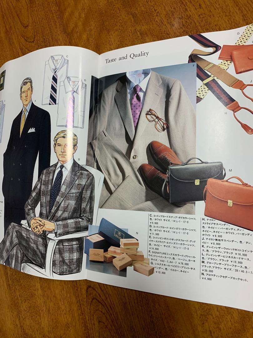 希少！Brooks Brothers 1991Spring&Summerカタログ Brooks Brothers 1991 Spring Summer Catalog Japan Vintage Old